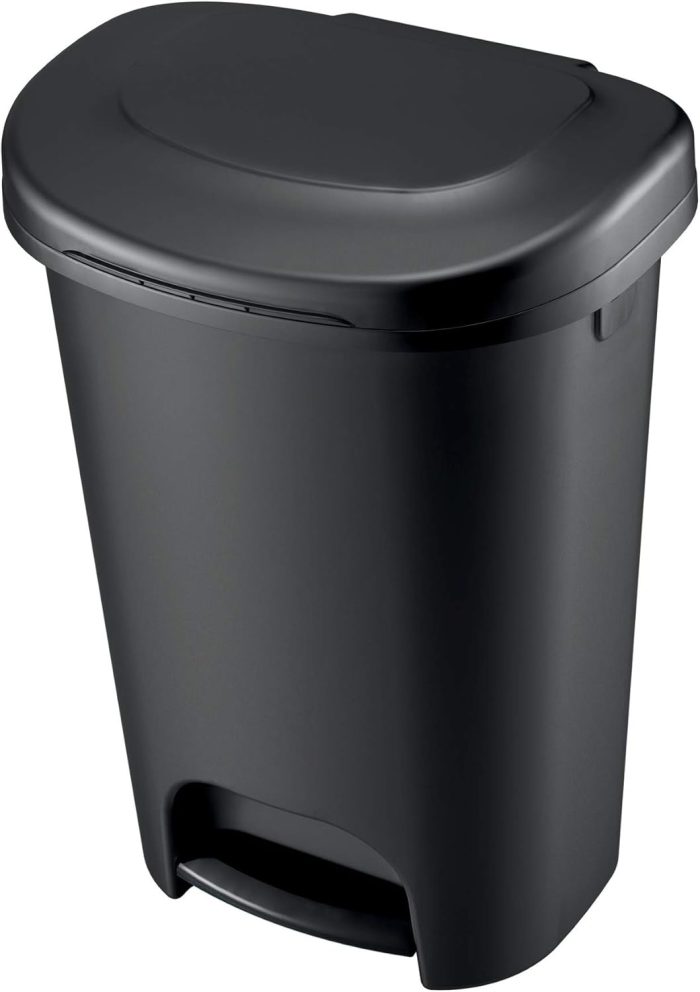 Rubbermaid Classic Step-On Trash Can with Lid - Image 2