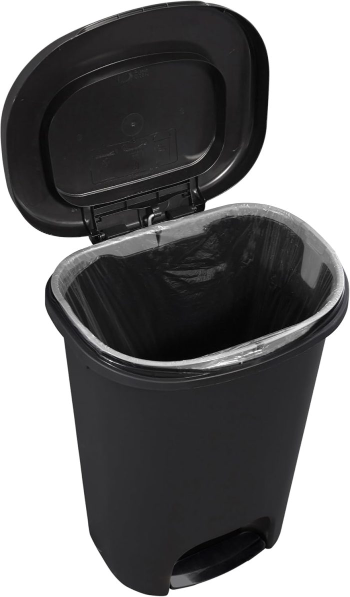 Rubbermaid Classic Step-On Trash Can with Lid - Image 5