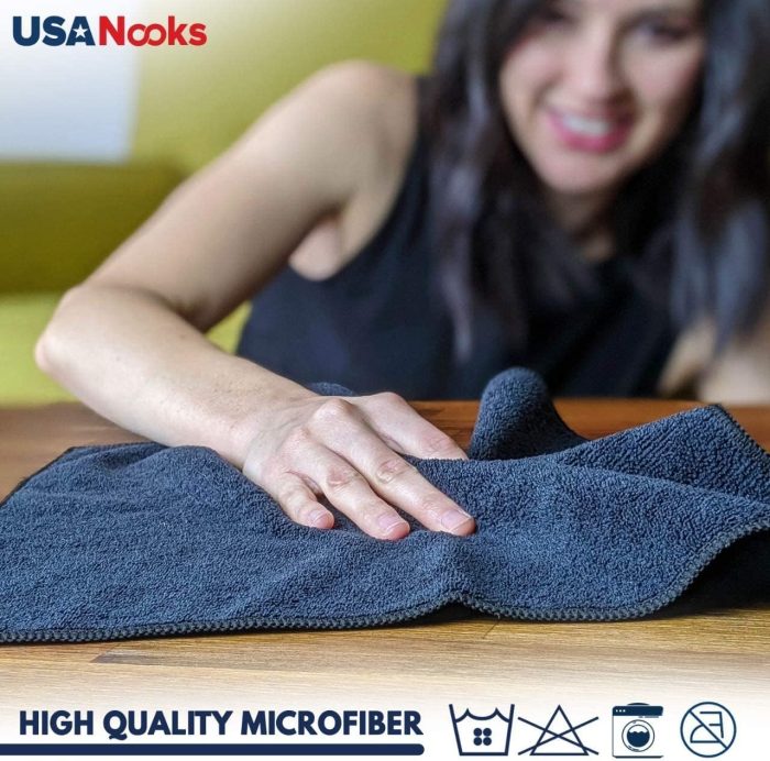 12Pcs Microfiber Cleaning Cloth - Image 5
